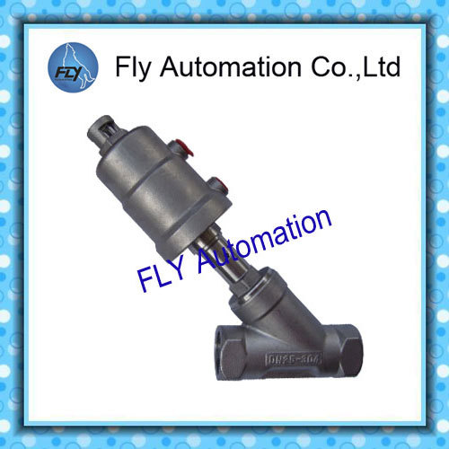 Flange connection Angle seat valve