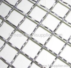 Stainless steel crimped mesh