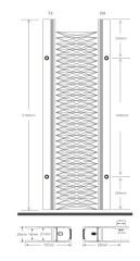 LC32-T TOSHIBA 2-IN-1 TYPE Elevator Light Curtain