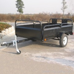 5'x8' black powder coated Utility trailer