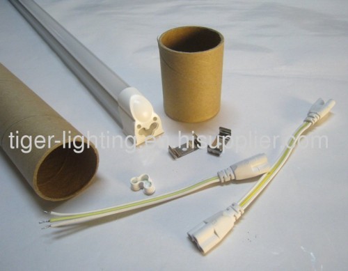 6W 600MM LED T5 tube with CE ROHS SAA 50000h 2700 - 7500K IP50 192PCS 3528 SMD for Indoor Lighting Project