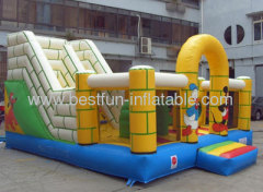 Fire-retarded Slide Inflatable Cartoon