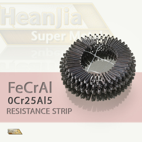 FeCrAl and Nichrome Resistance Strip Specification (Table 1)