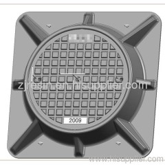 FRP Round Manhole Cover For Power Grid/substation/SMC/Watertight/Antistatics