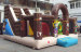 Multi function active center inflatable playground for children