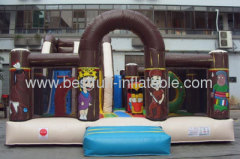 Children Inflatable Bounce slide center