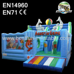 Inflatable Sea World Slide Playground