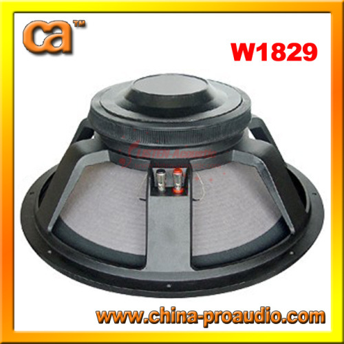 high quality 18" aluminum frame 1000w powerful subwoofer