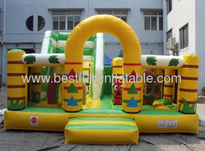 6mL*5mW*4mH Inflatable Slide Totem