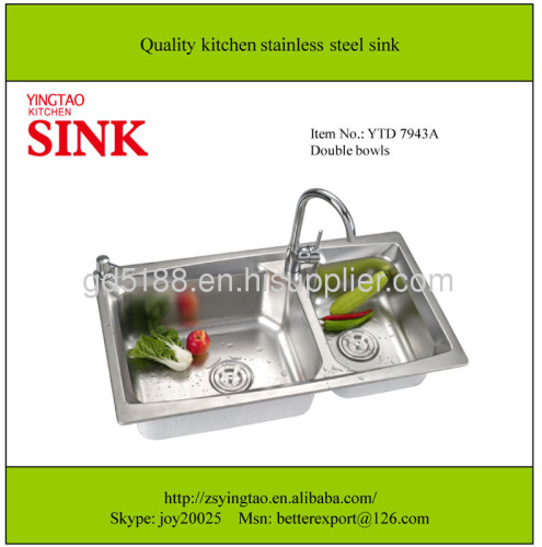 High qualiyt fast seller stainless steel sink