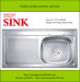 High quality inox sink 100*50cm