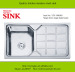 Cheap price luxury design kitchen sinks