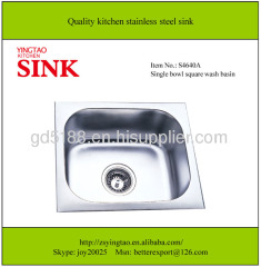 Kitchen Sink Single Bowl