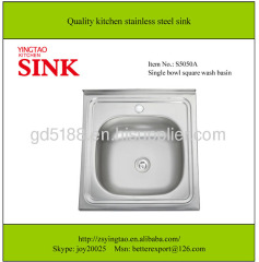 Single bowl wash basin 24