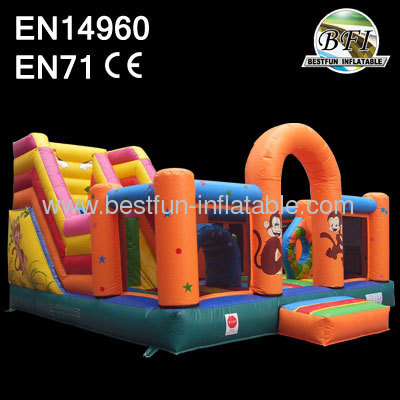 Slide Inflatable Zoo Playground