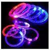 Red, Green, Blue Flashing Bubble Rainbow Bangle Bracelets For Promotion Gifts SR-LA08