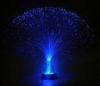 Red, Green, Blue, White, Colorchanging Fiber Optic Light / Lamps With Silver Base