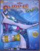 Bule / Pink Flashing Dolphin Bubble Gun / Friction Bubble Gun For Children, Adults