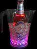 Lighted PC 1,400ml Rainbow Color LED Flashing Beaker For Bar, Party, Decoration