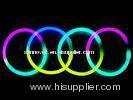 Colorful Promotions 8 Inch 5 * 200mm Glow Bracelets For Party, Bars, Nightclubs