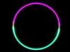 Novelty Double Color 11 Inch, 5 * 275mm Chemical Glow Stick Necklaces XLD5275