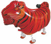 walking tiger pet foil balloon