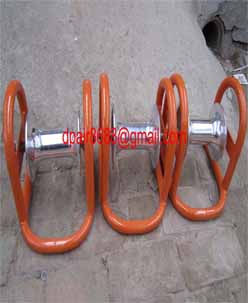 Cable Roller,Triple Corner Rollers,Manhole Quadrant Roller