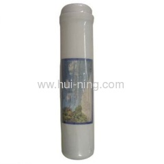 2.5 inches inline granular activated carbon filter cartridge