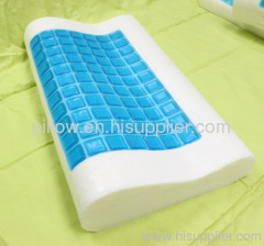 Cooling Gel Chip Added, Memory Foam Gel Pillow