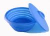 Folding Silicone Microwave Steamer with Lid