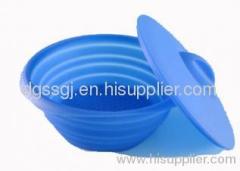 Collapsible silicon food grade steamer