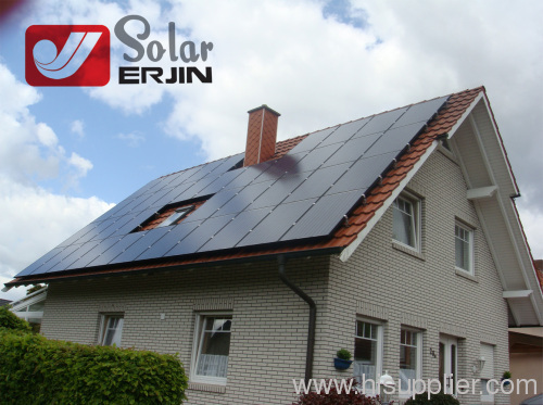 ERJIN solar water heater / ERJIN solar water heater Supplier /Flat solar collector on roof for heating system