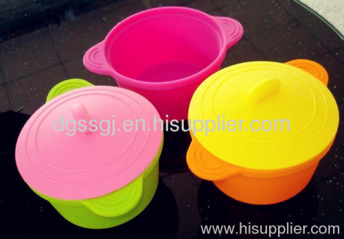 Multicolor Silicone Cooking Steamer