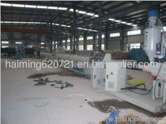 Large diameter PE pipes production line