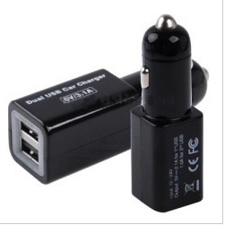 Dual USB Car Charger for iPhone Dual USB Car Charger for ipa