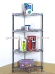 4 tier corner shelf