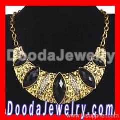 Fashion Jewelry Crescent Choker Collar Bib Necklace Wholesale