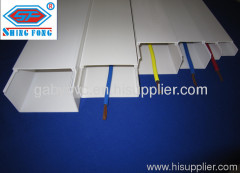 Industrial Slottecd PVC Trunking Wiring Ducts