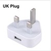 UK Plug USB Charger Adapter for Apple iPhone 5, 5V / 1A