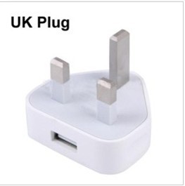 UK Plug USB Charger Adapter for Apple iPhone