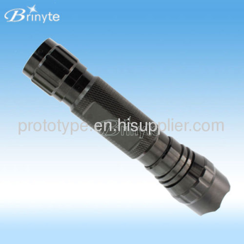 LED CNC processing custom led flashlight