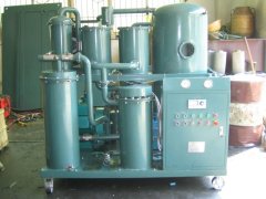 High Vacuum Lubricating Oil Purifier Lubricant Oil Filtration System