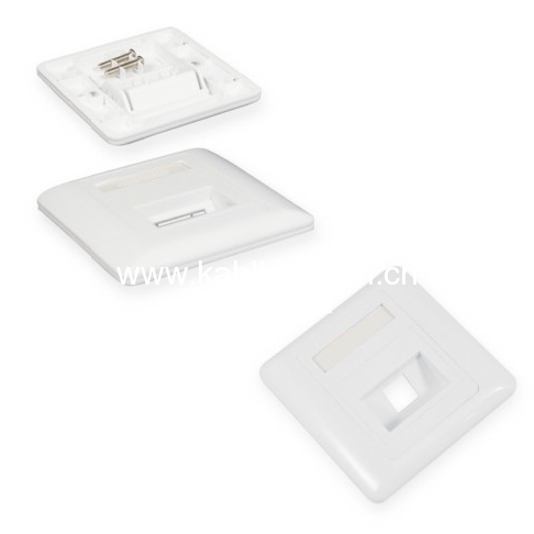 Plastic Panel For Fiber Coupler 86 Type Wall outlet Faceplat