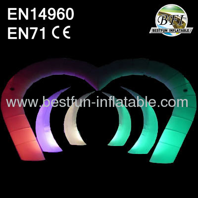 LED Inflatable Lighting Tusk