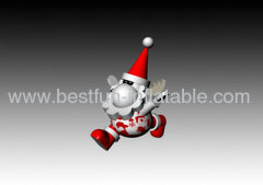 Inflatable Stand Lighting Christmas Santa Clause