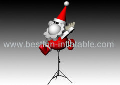 Inflatable Stand Lighting Christmas Santa Clause