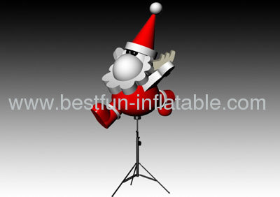 Inflatable Stand Lighting Christmas Santa Clause