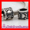european 925 Sterling Silver Dog Charm Beads Paw