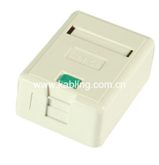 Empty UTP Surface Mount Box With Cover with good quality