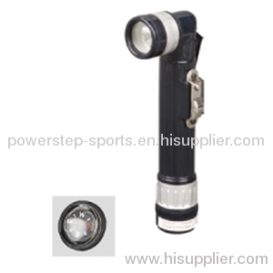 High-grade angle military flashlight with compass